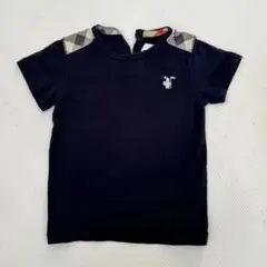 Burberry 子供用 黒 Tシャツ 3Y