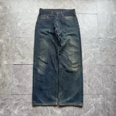 00s Levi's 504 wide denim pants y2k