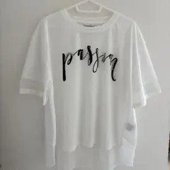 ブージュルード boujeloudストーン付きＴシャツ プルオーバー 白