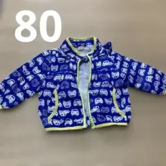 petit main 車プリント アウター 80サイズ