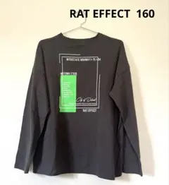 RATEFFECT ジュニアＴシャツ　　160 ダークグレー