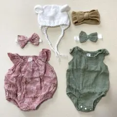 新生児　ベビー服　ニューボーンフォト　セット