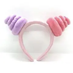 【ほぼ未使用】うんこミュージアム カチューシャ ピンク×紫