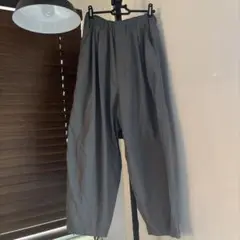 ニコアンド…シャカバルーンボリュームパンツ　サイズL グレー