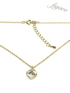 クリスタルSquareネックレス ☆ Crystal