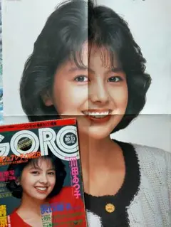 沢口靖子GORO／1986年11月27日号 ／映画『刑事物語３』パンフレット