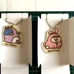 purinsan & no name アクリルキーホルダー 2個セット