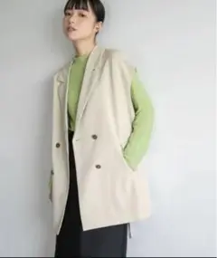 【SET売り】lowrysfarm アムンゼンベルトツキベスト/スラックスパンツ