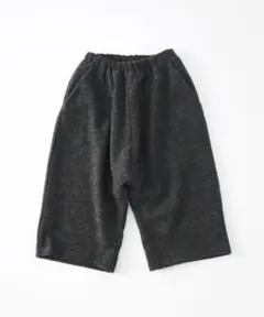 新品nest robeウールナイロン天竺サルエルパンツ チャコールグレー