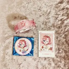 ひみつのアイプリ アモカフェ amo おとめ 缶バッジ プリパシャ