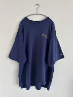 ROSE BUD/Champion別注/LOGO BIG TEE/ネイビー
