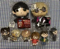 未開封 名探偵コナン セガラッキーくじ ぬいぐるみ マスコット セット