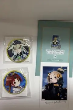 fgoフェス　缶バッチ　紅閻魔&始皇帝 ポートレイト　アビゲイル