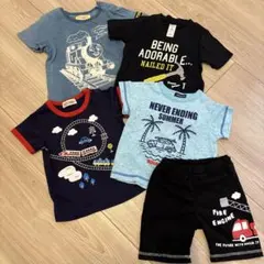 トーマス＆フレンズ Tシャツセット 80-90サイズ