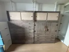 木製グレータンス 引き出し付き