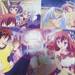 ノーゲームノーライフ アニメ雑誌切り抜き