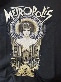 新品 メトロポリス1927 映画 ポスター Tシャツ フリッツ・ラング XL