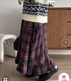 【2サイズ展開】アソートダブルリボンフリルスカート