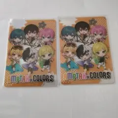 アンプタックカラーズ　ランダムクリアカードSummer ver. 　集合　2枚