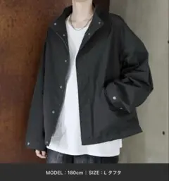 【美品】ビッグシルエットドロップショルダーショートモッズブルゾンM-65