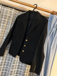 ワンコイン以下‼️テーラードジャケット✨vintageジャケット✨ゴールドボタン