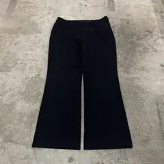 00s wide slacks flare black mode buggy