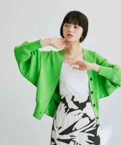 ADAM ET ROPE コクーンカーディガン