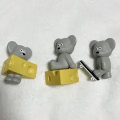 ねずみのANDY アンディ ガチャガチャフィギュア チーズ スケボー