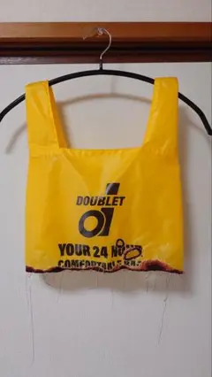 doublet バーニング EMBROIDERY SUPERMARKET BAG