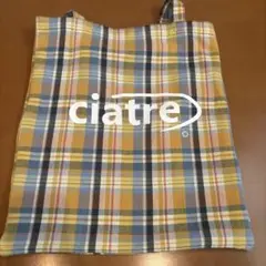早い者勝ち‼️最終値下げ ciatre チェック トートバッグ