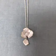 未使用　Fillyjonk　フィリフヨンカ　シルバー　ネックレス　ローズ　薔薇