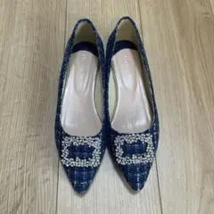 オリエンタルトラフィック　ツイードパンプス　36（23センチ）