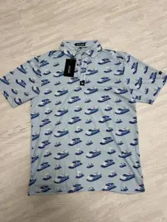 Bad Birdie ボートプリント ポロシャツ Sサイズ