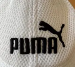 PUMA メッシュキャップ ホワイト