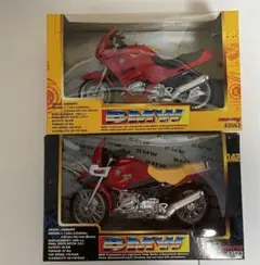 BMW 1/12 ミニチュア バイク 2点セット
