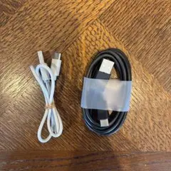 USB-A to USB-C & Micro USBケーブル 2本セット