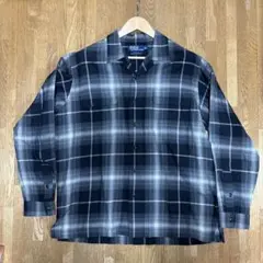 POLOGOLF RALPHLAUREN 'STEWARD'オープンカラーシャツ ポロ ラルフローレン 長袖シャツ 開襟シャツ 白 ボロ