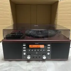 【美品】TEAC LP-R560K ターンテーブル/カセット付きCDレコーダー