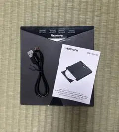 Nexmora DSM-S3 ポータブル外付け Blu-ray ドライブ