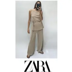 新品未使用 ZARA ソフトロングピケ セットアップ
