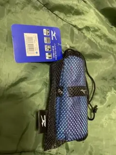 【新品未使用】Mizuno ハイパージムタオル20×100cm ブルー