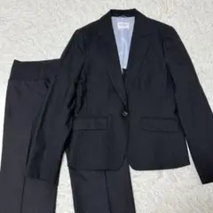 美品　はるやま　ストーベルアンドメイソン　大きいサイズ　上下パンツスーツ 背抜き