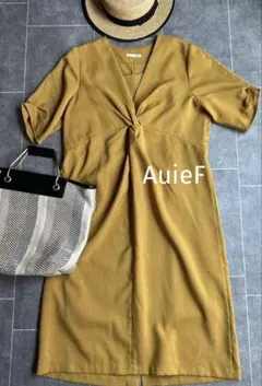 極美品⭐︎AuieF レイヤードスタイル　ワンピース
