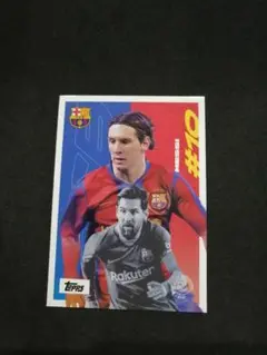 topps FC Barcelona team set リオネル・メッシ