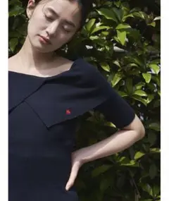 【POLO BCSコラボ】アシメカラーネックリブニットプルオーバー