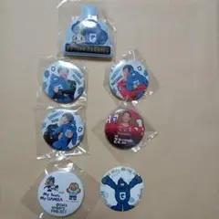 〈新品未開封〉ガンバ大阪 プレーヤー缶バッチ キャラクターグッズ セット