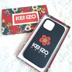 KENZO スマホケース iPhone13 Pro Max 箱付き ブラック