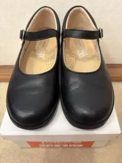 Tortoise 黒 メリージェーンシューズ 18