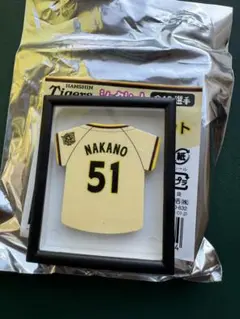 阪神タイガース シークレットユニホーム型マグネット 51 中野拓夢選手