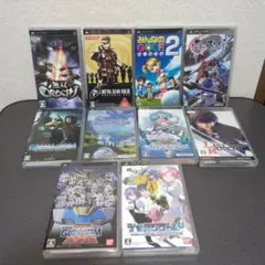 PSP 10本セット　取説　動作確認済　レトロゲーム　マニア　まとめ売り